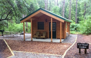 Camping cabins at Carolina Beach; new campground at Lake 